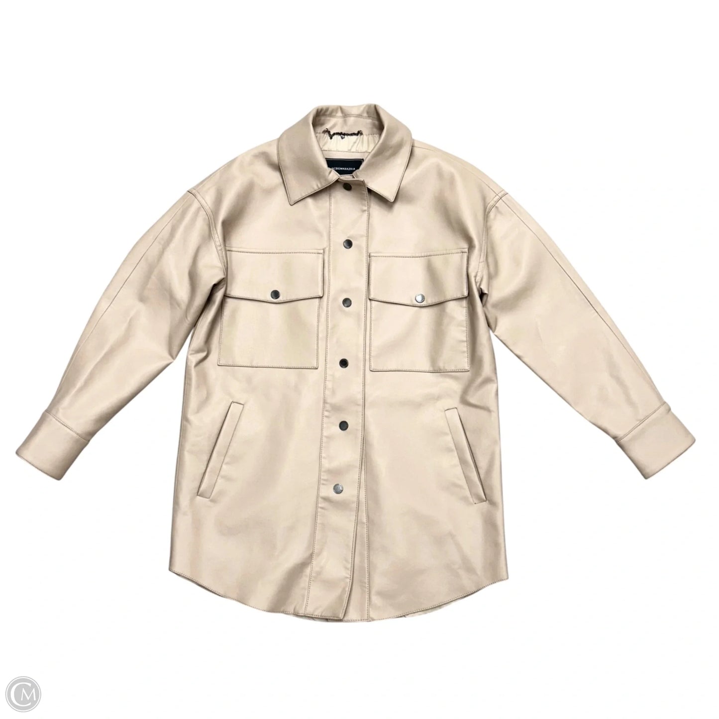 Jacket Other By Bcbgmaxazria In Tan, Size: Xs