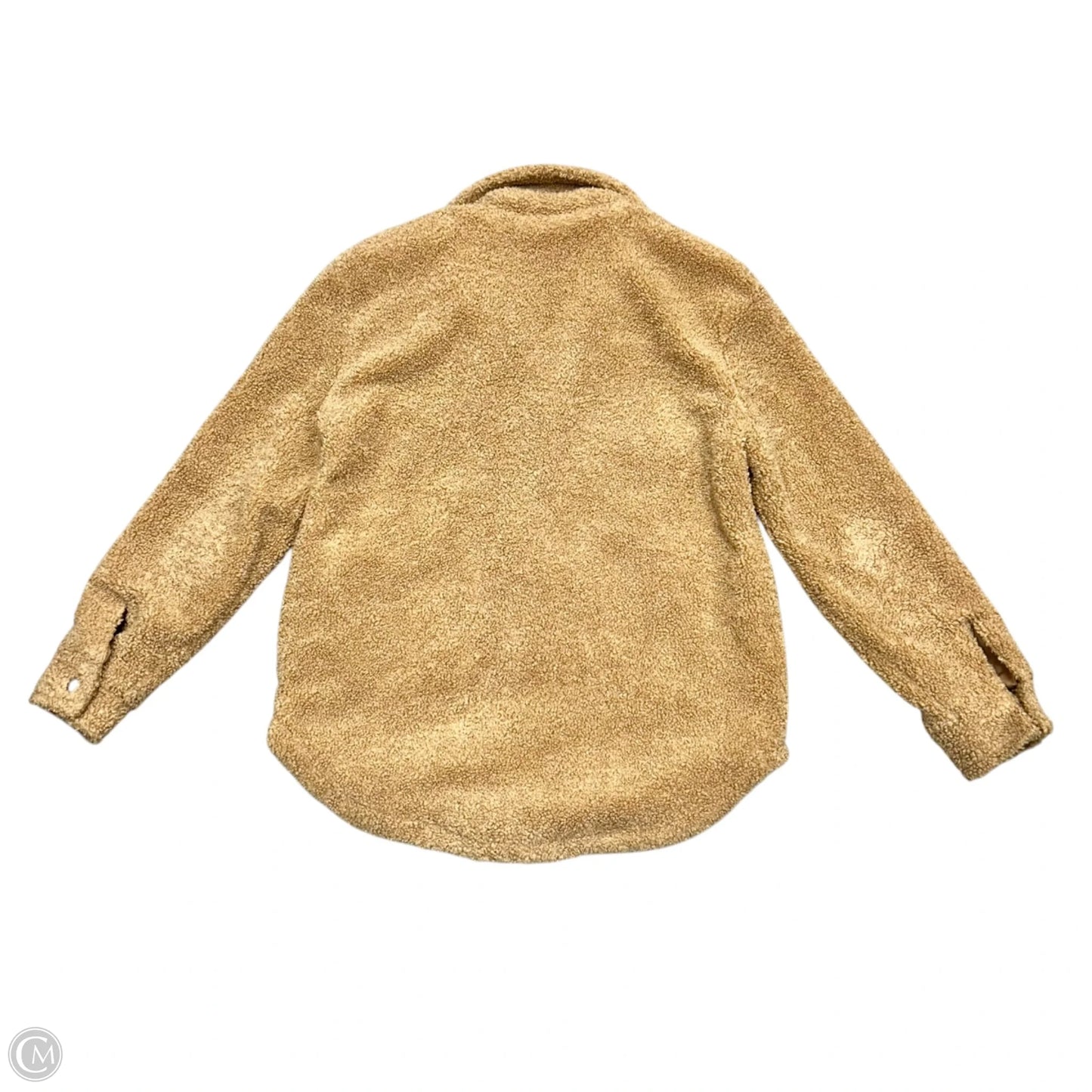 Coat Faux Fur & Sherpa By Blanknyc In Tan, Size: Xs