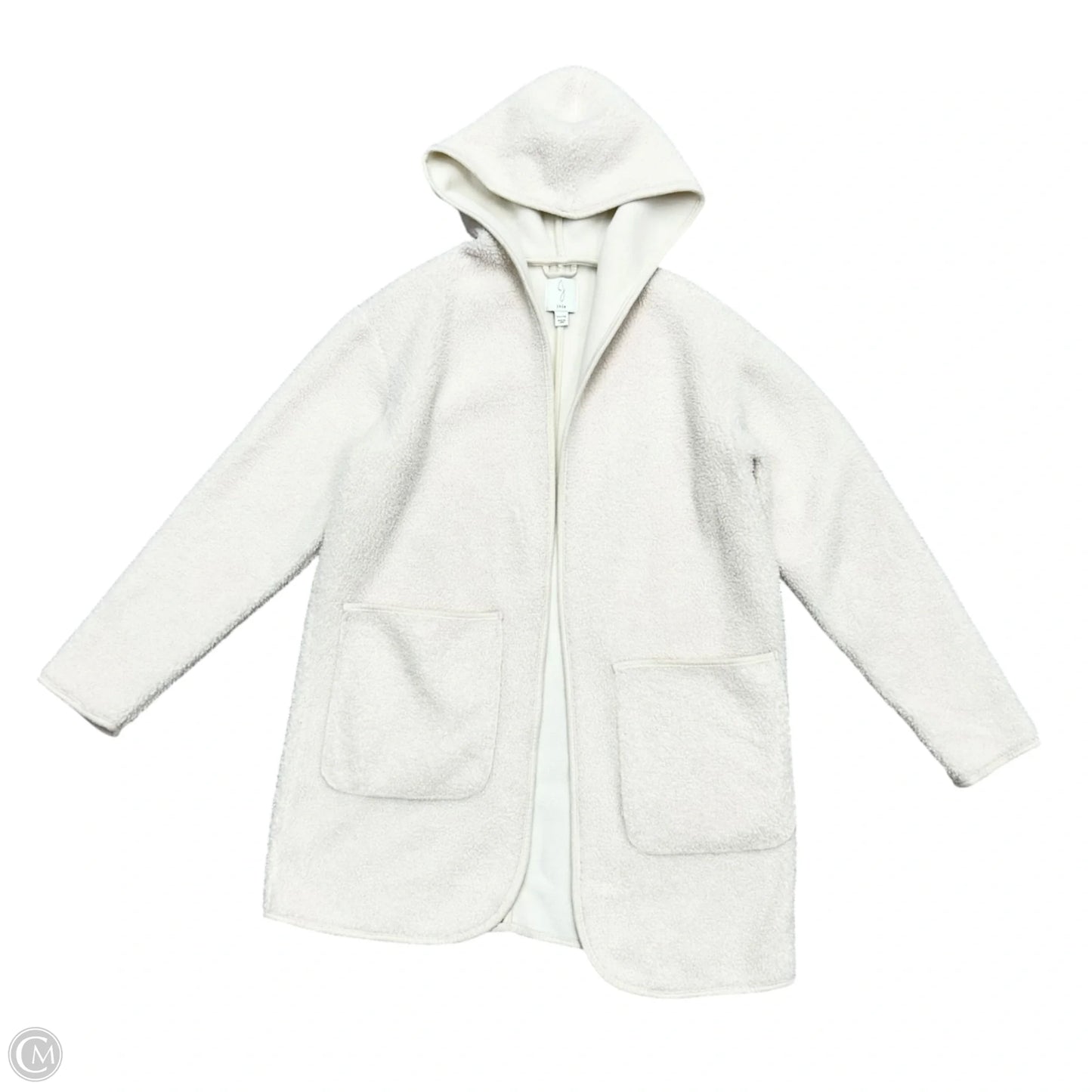 Coat Faux Fur & Sherpa By Joie In Cream, Size: Xs