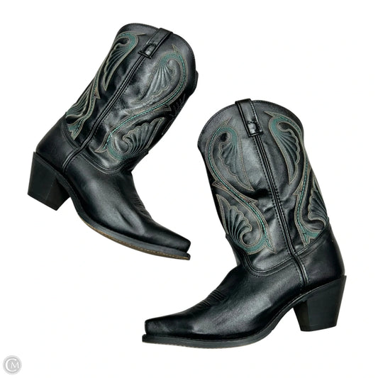 Boots Western By Laredo In Black & Blue, Size: 10
