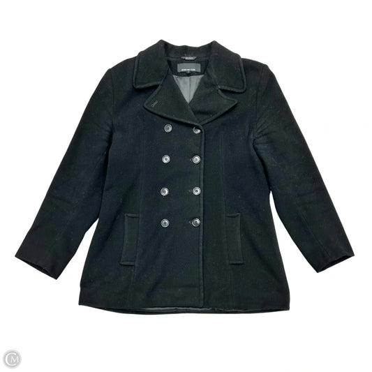 Coat Peacoat By Jones New York In Black, Size: Xl