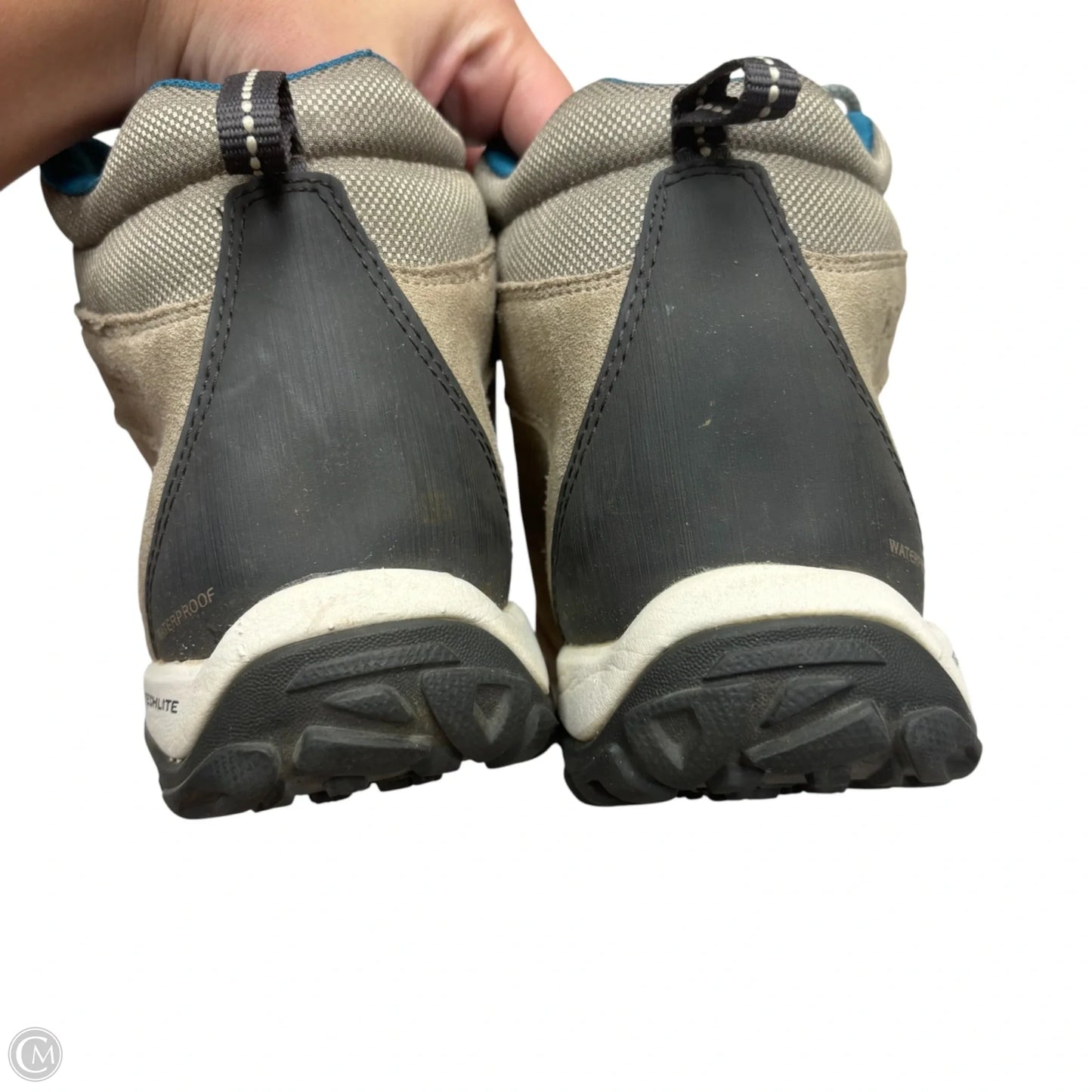 Boots Hiking By Columbia In Taupe, Size: 10