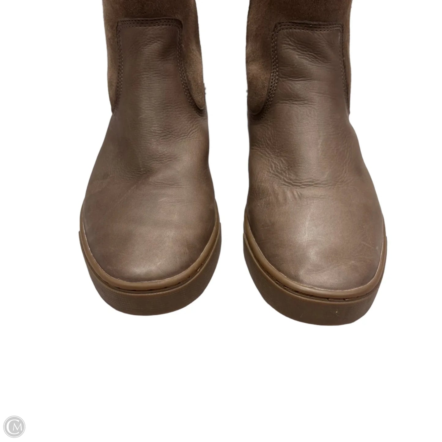 Boots Designer By Frye In Taupe, Size: 8.5