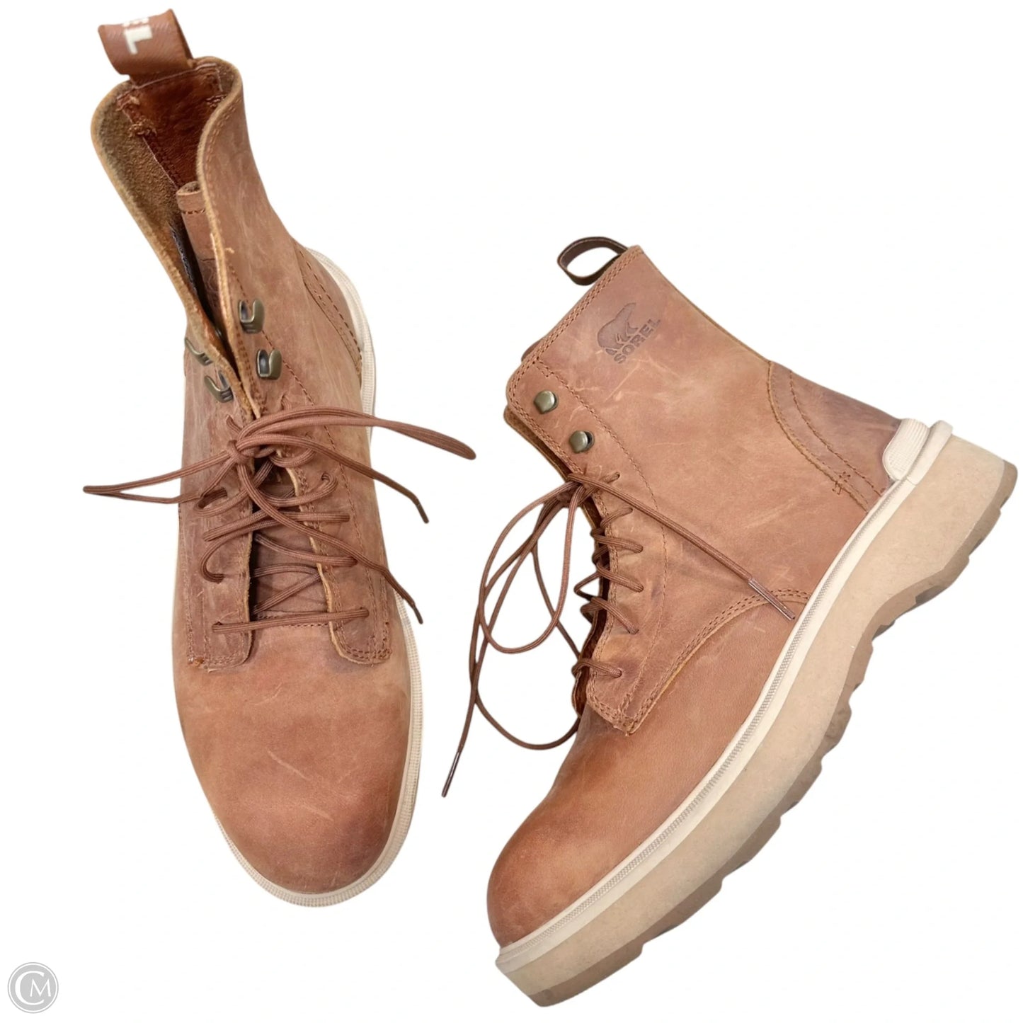 Boots Hiking By Sorel In Tan, Size: 9