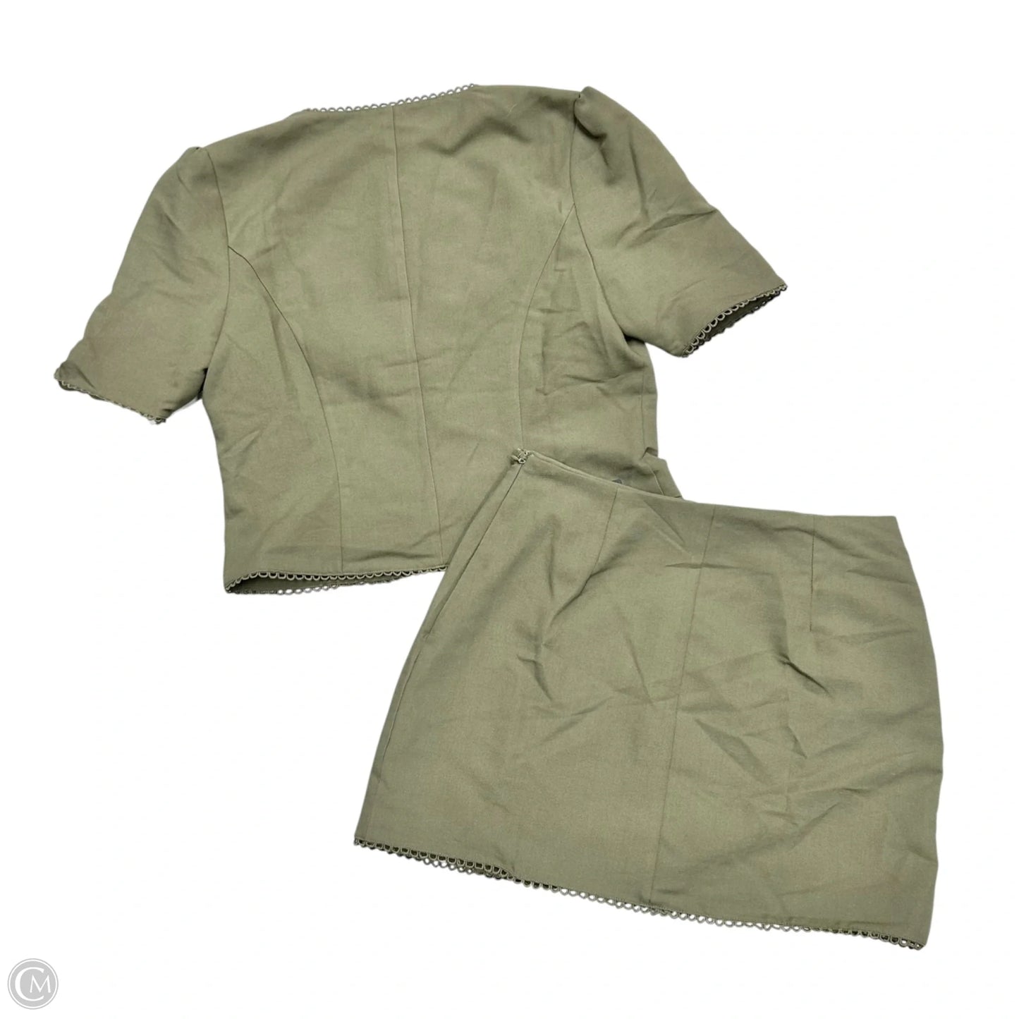 Skirt Set 2pc By Lulus In Green, Size: M