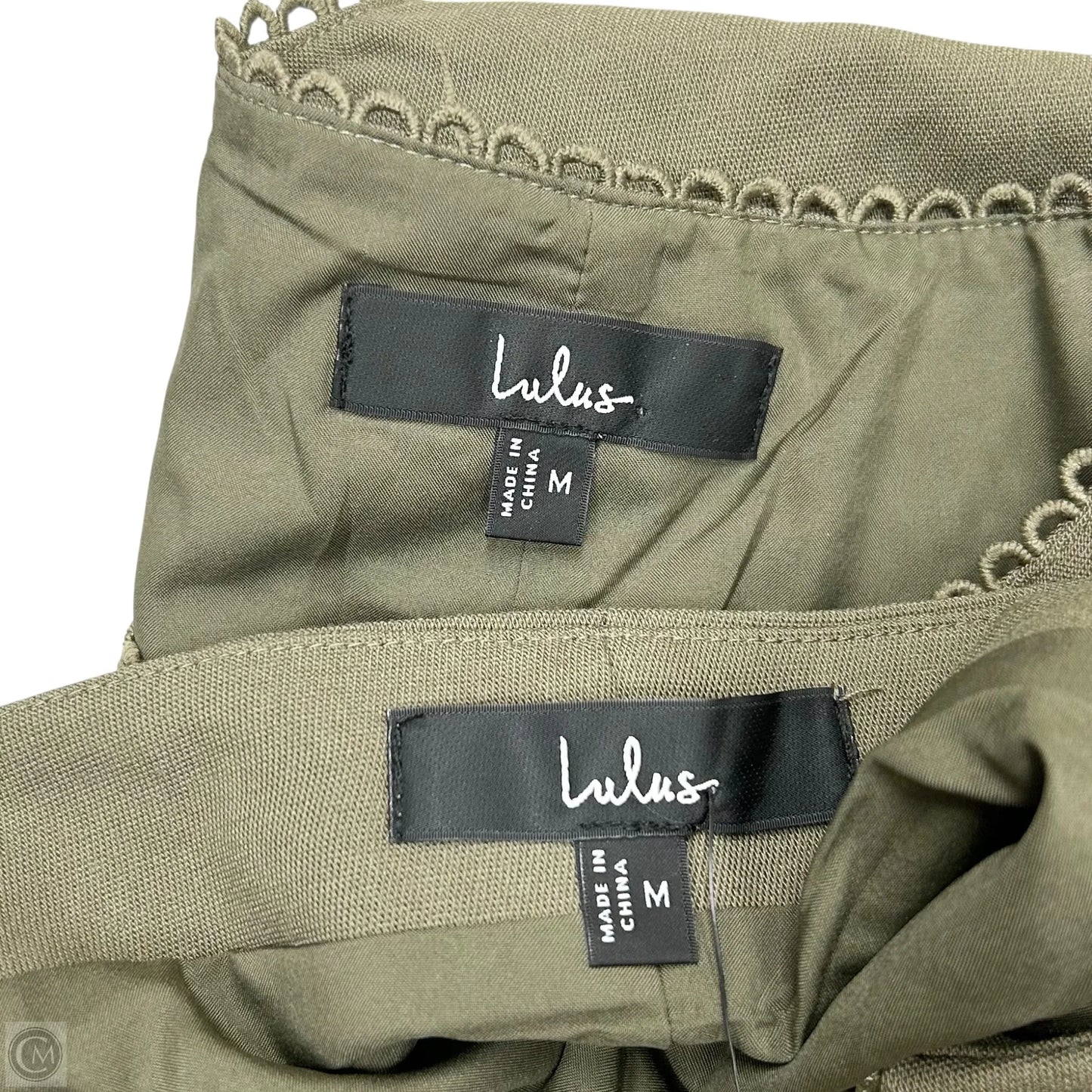 Skirt Set 2pc By Lulus In Green, Size: M