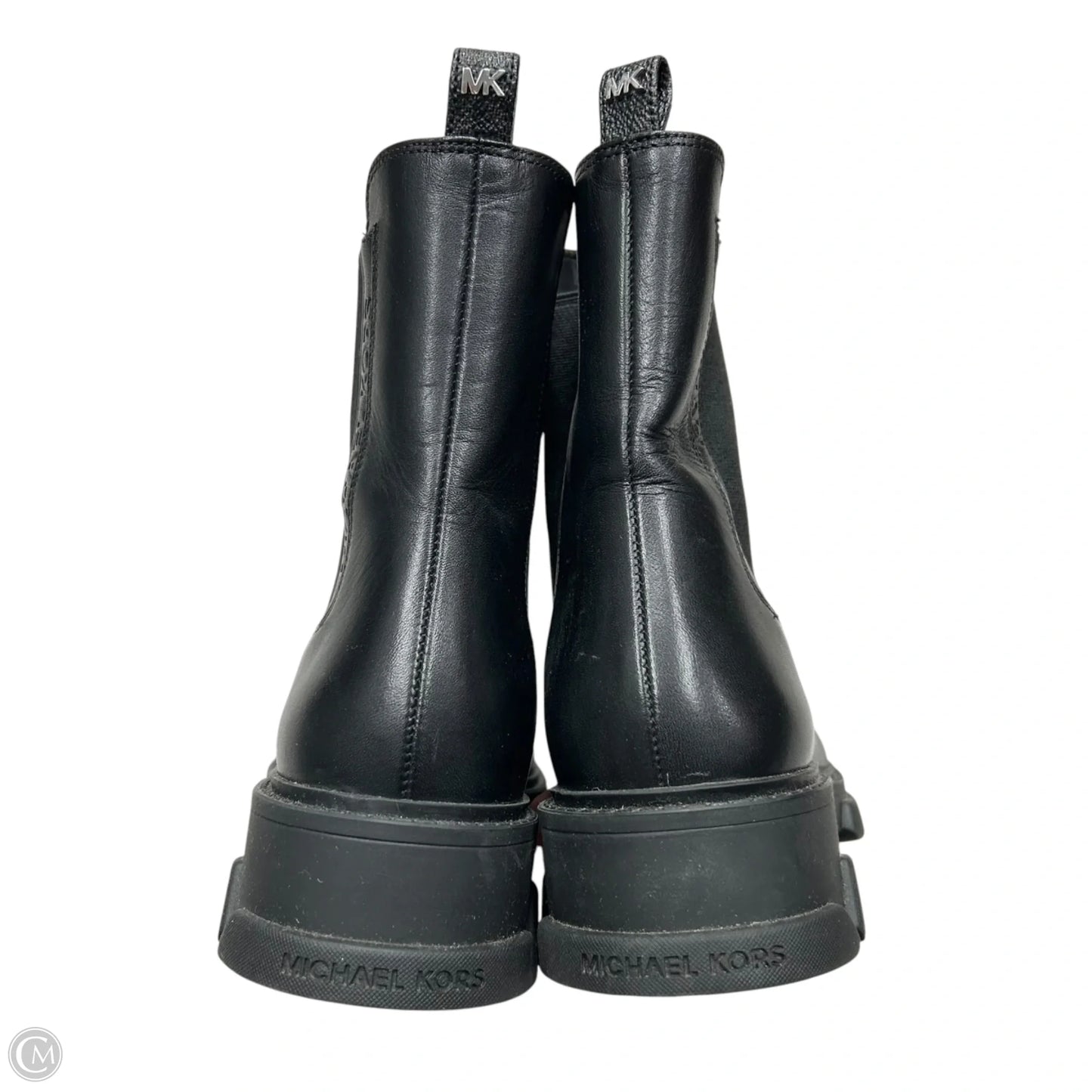 Boots Designer By Michael Kors In Black, Size: 8