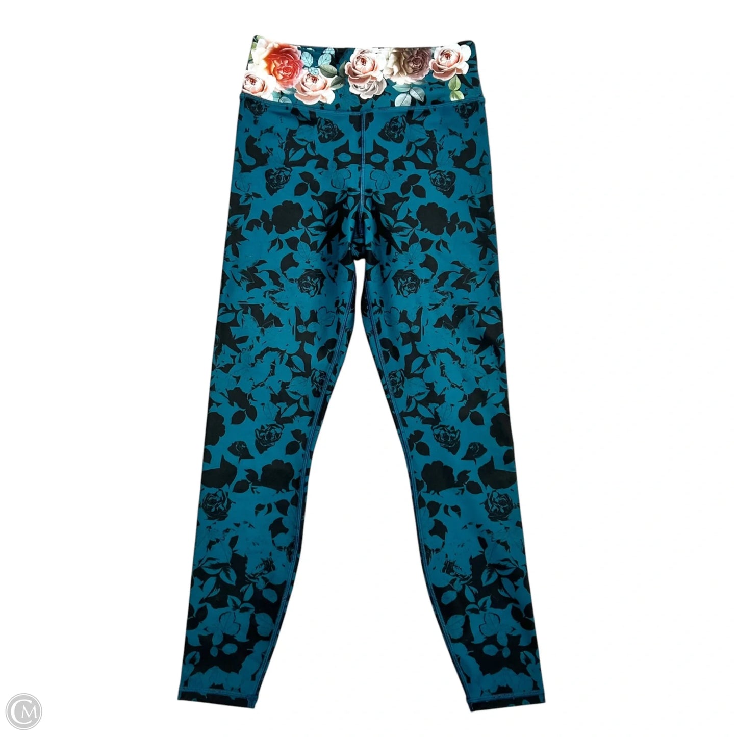 Athletic Leggings By Johnny Was In Floral Print, Size: S