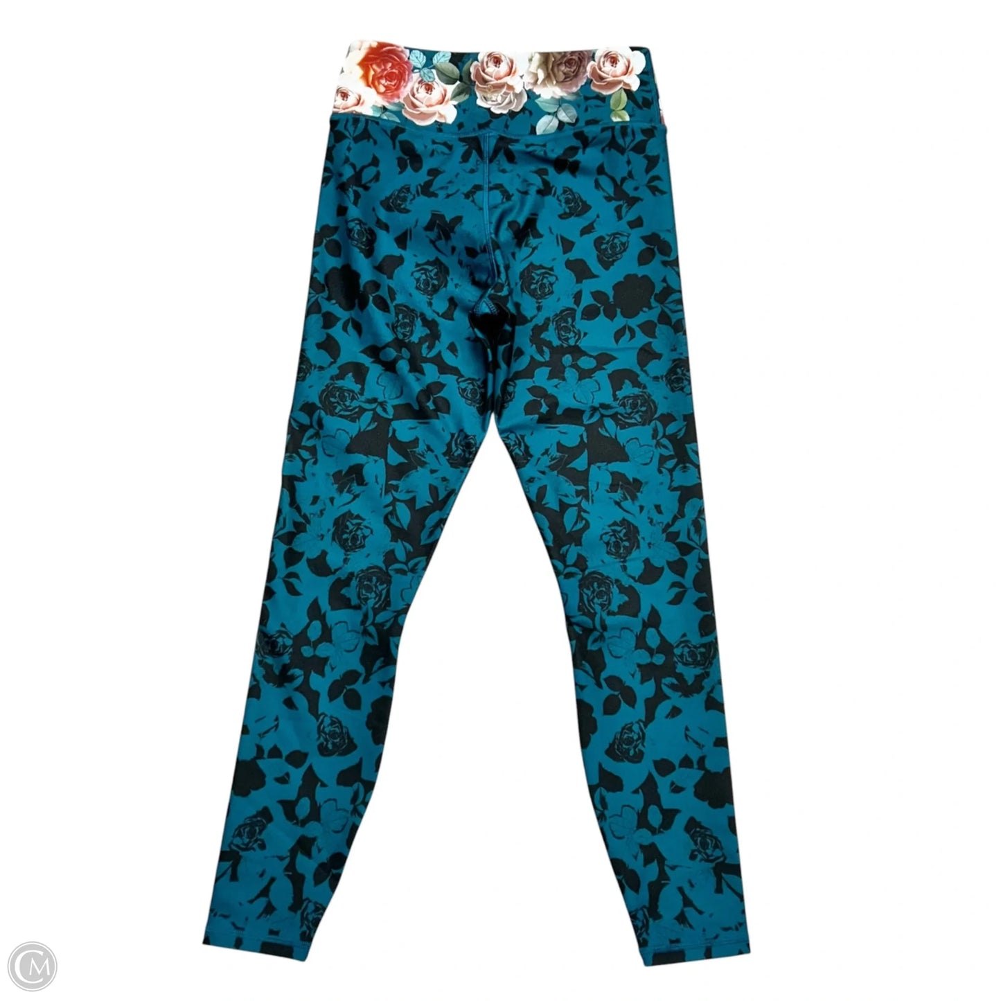 Athletic Leggings By Johnny Was In Floral Print, Size: S