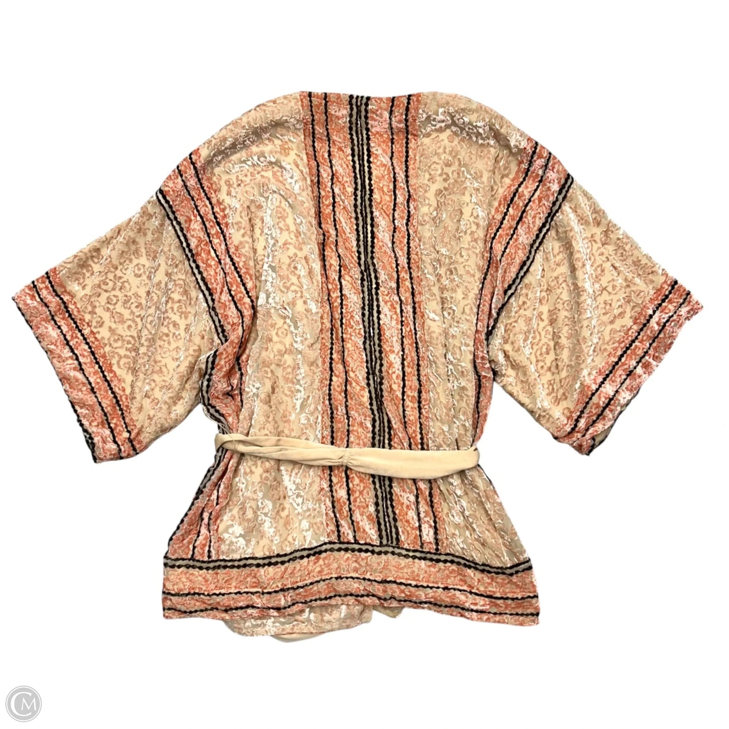 Kimono By Free People In Pink & Tan, Size: S