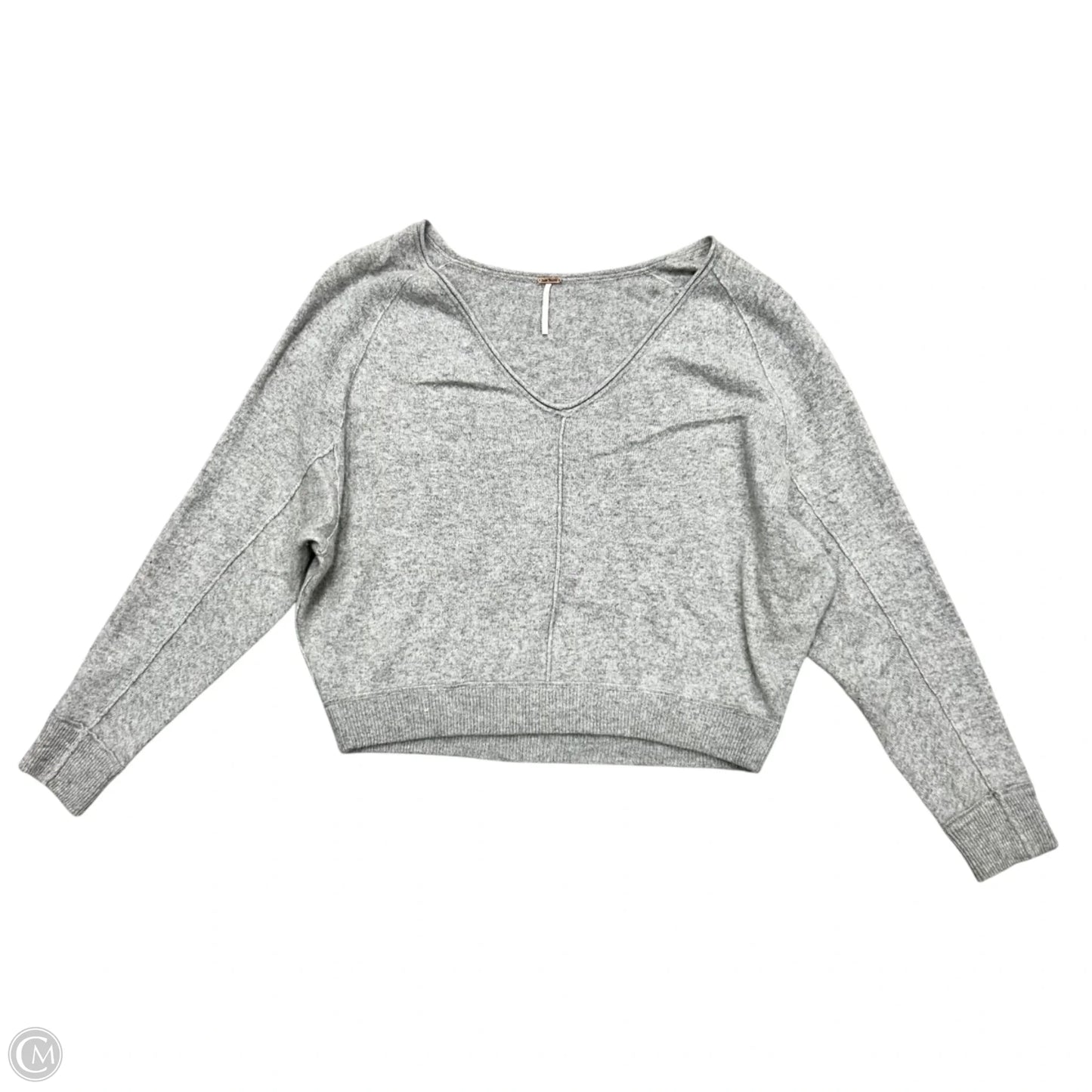Sweater Cashmere By Free People In Grey, Size: S