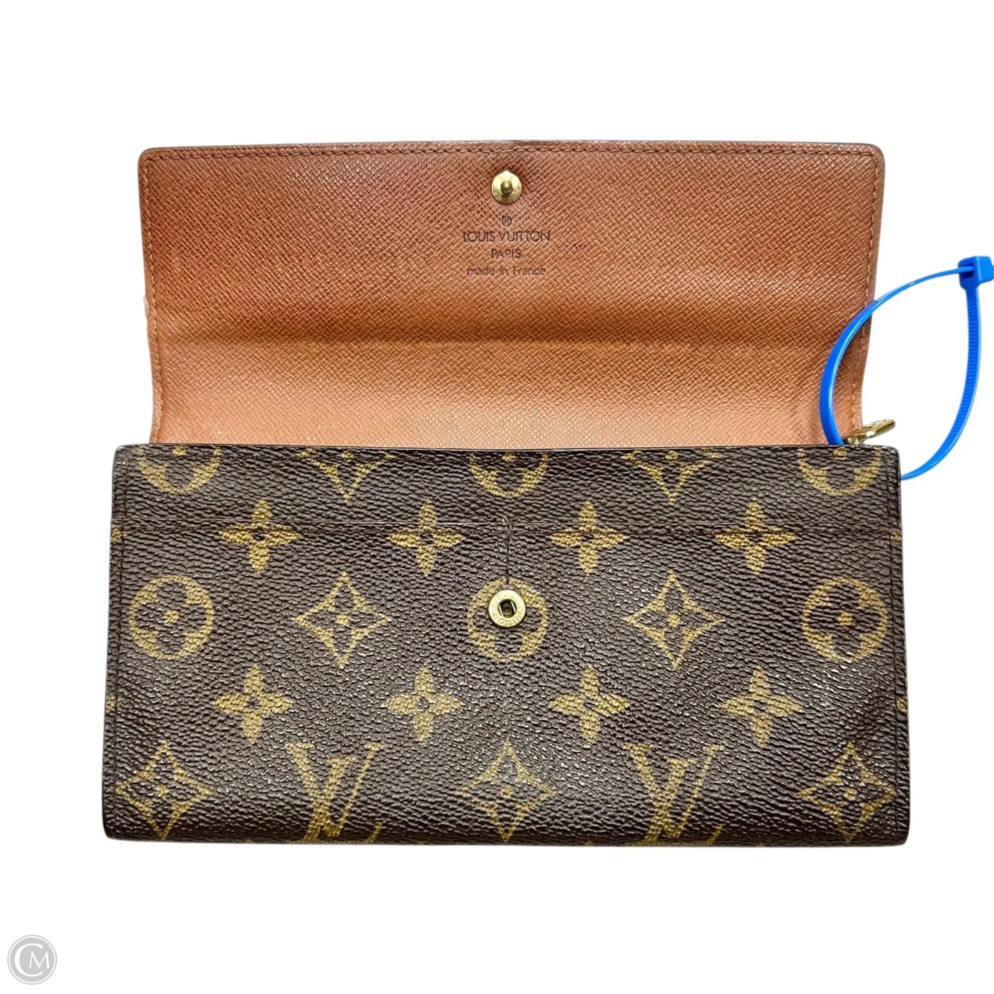 Wallet Luxury Designer By Louis Vuitton, Size: Medium