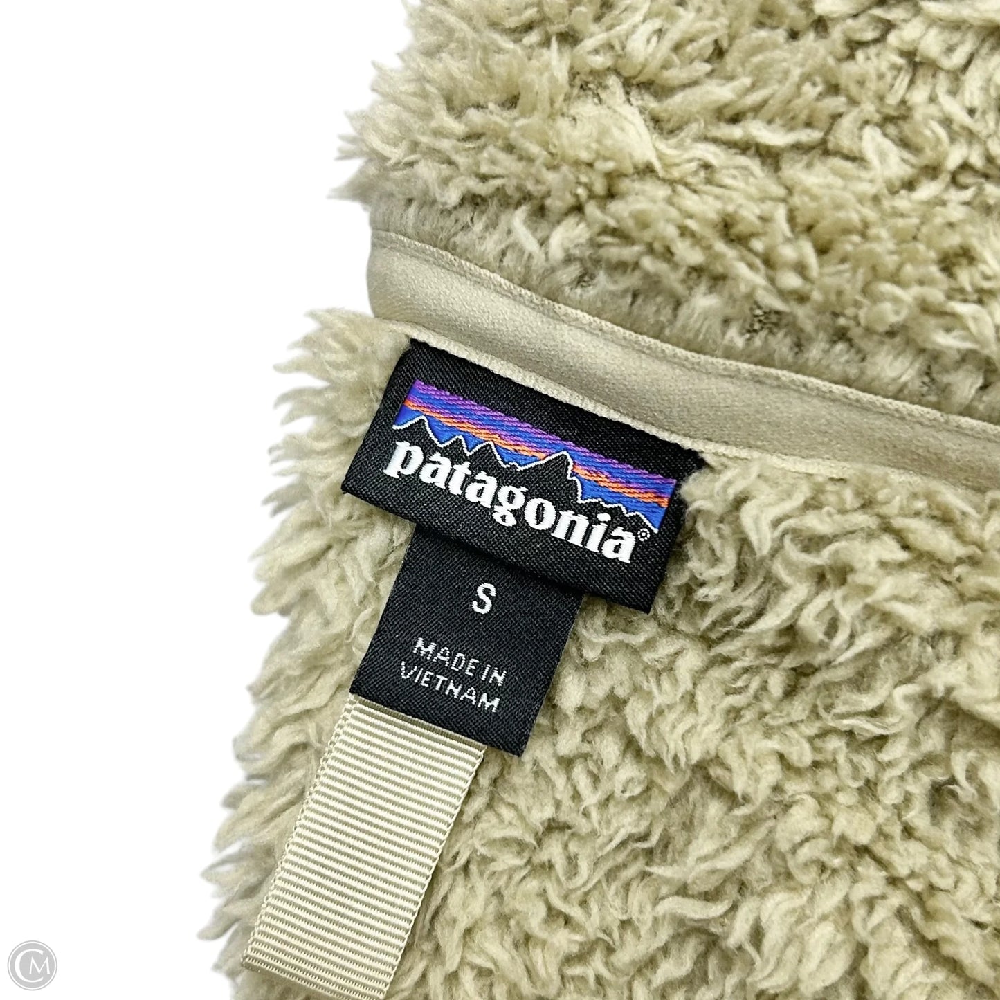 Sweatshirt Collar By Patagonia In Tan, Size: S