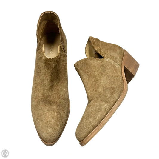 Boots Ankle Heels By Nisolo In Tan, Size: 8.5