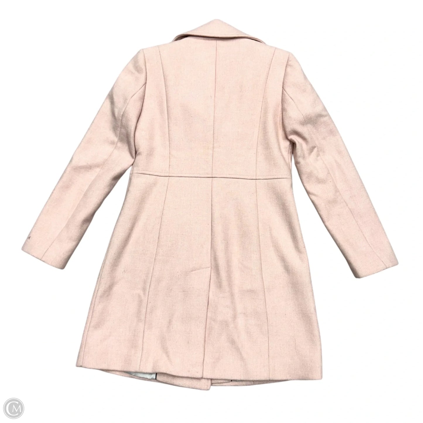 Coat Peacoat By Cole-haan In Pink, Size: S