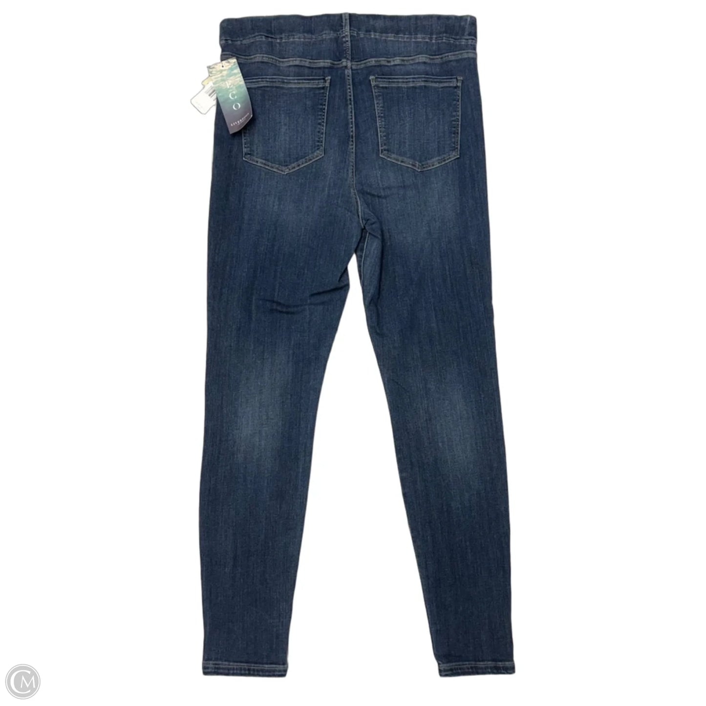 Jeans Skinny By Liverpool In Blue Denim, Size: 16