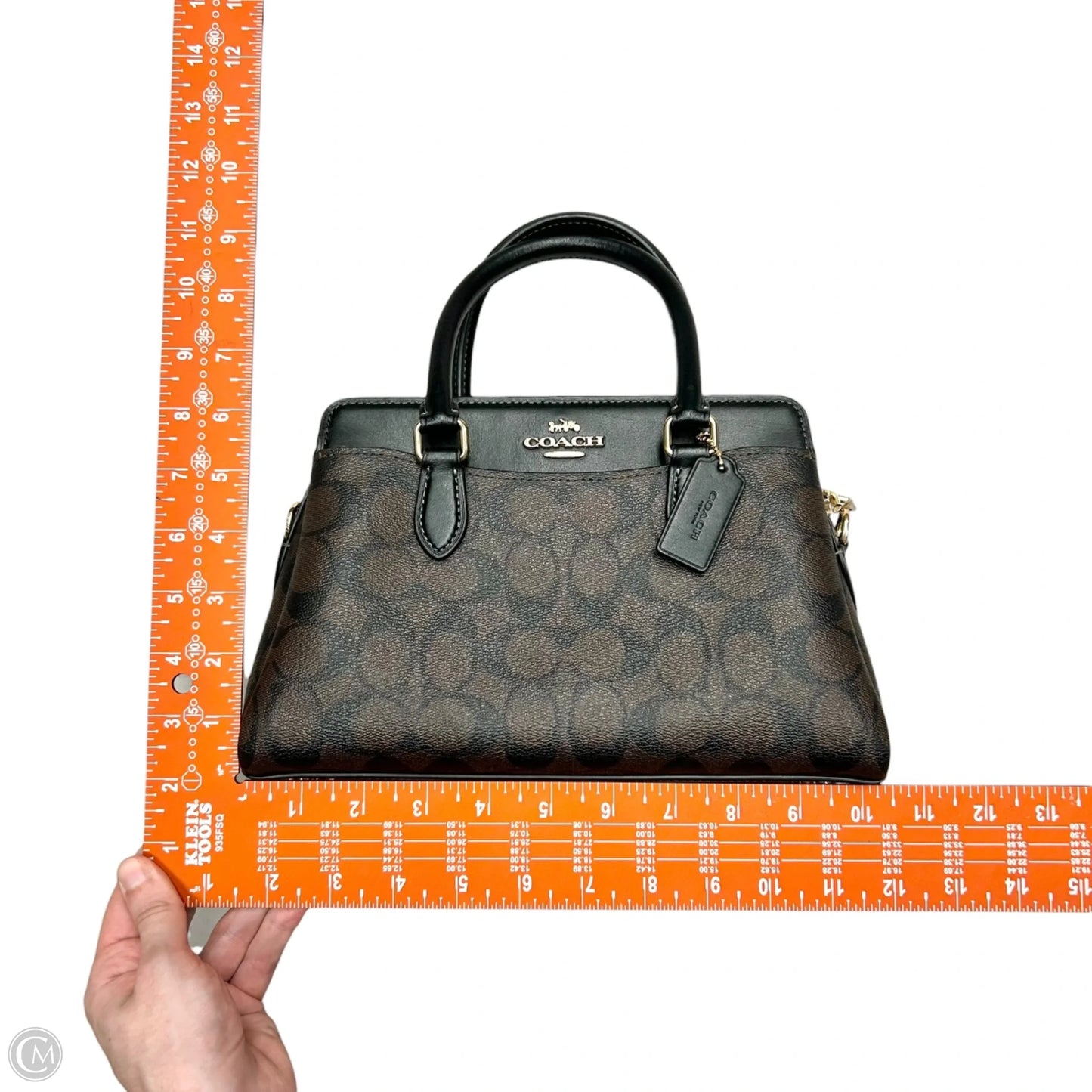 Handbag Designer By Coach, Size: Small