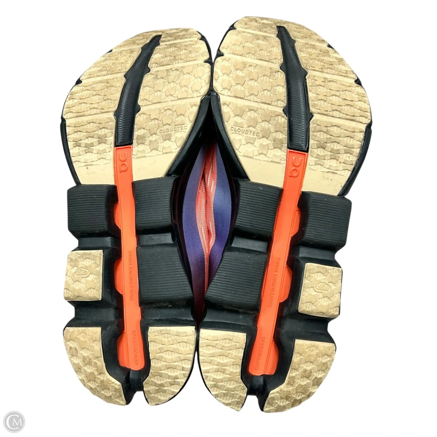 Shoes Sneakers By On Cloud In Orange & Purple, Size: 7.5