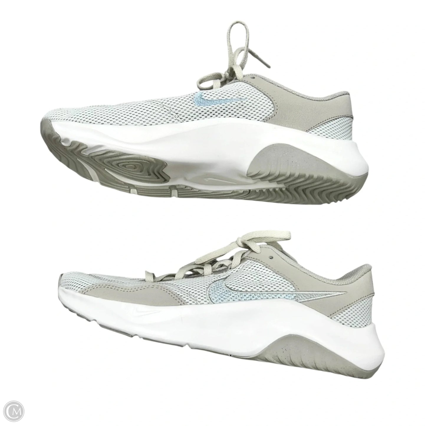 Shoes Athletic By Nike In Grey, Size: 9.5
