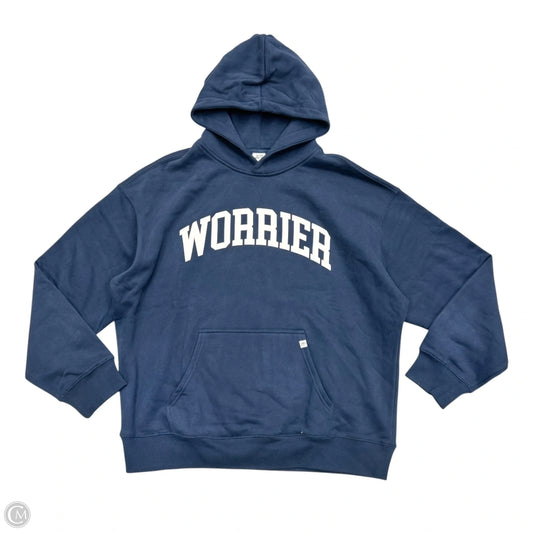 Sweatshirt Hoodie By See The Way I See In Navy, Size: Xl