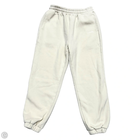 Pants Joggers By Comfrt In Cream, Size: L