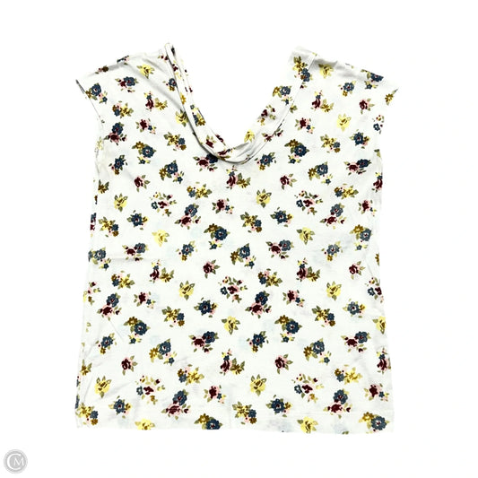 Top Sleeveless Designer By Marni In Floral Print, Size: S