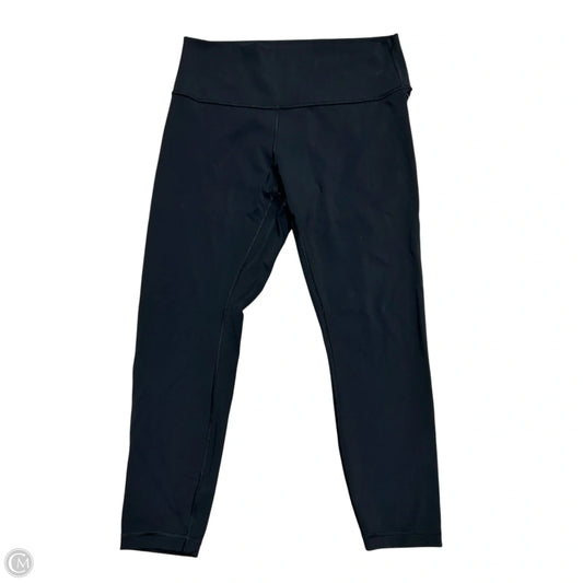 Athletic Leggings By Lululemon In Black, Size: L