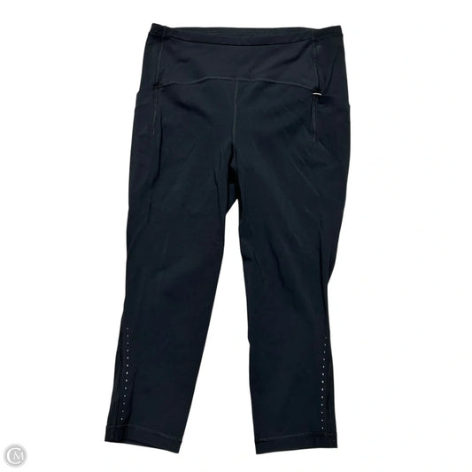 Athletic Leggings Capris By Lululemon In Black, Size: M