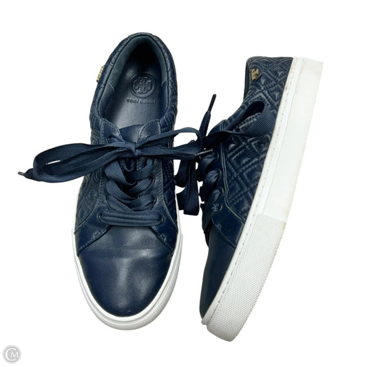 Shoes Designer By Tory Burch In Navy, Size: 7.5