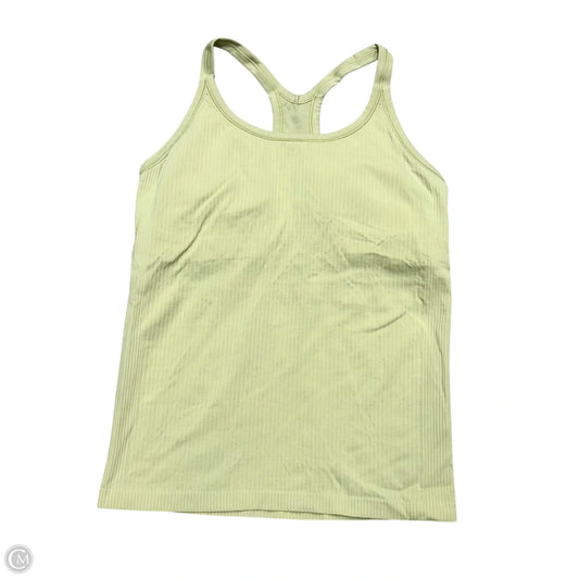 Athletic Tank Top By Lululemon In Green, Size: M