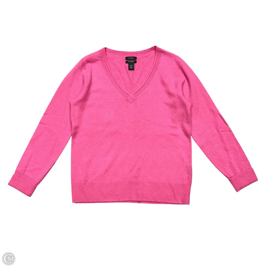 Sweater Cashmere By Halogen In Pink, Size: M