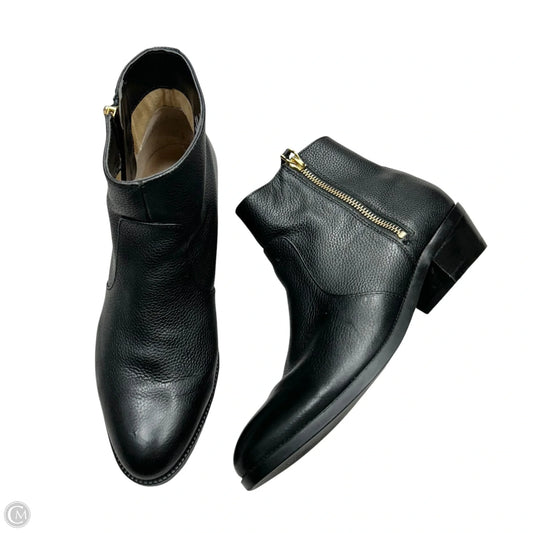 Boots Ankle Flats By Lauren By Ralph Lauren In Black, Size: 8