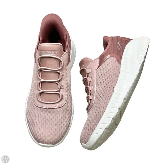 Shoes Athletic By Skechers In Mauve, Size: 7.5