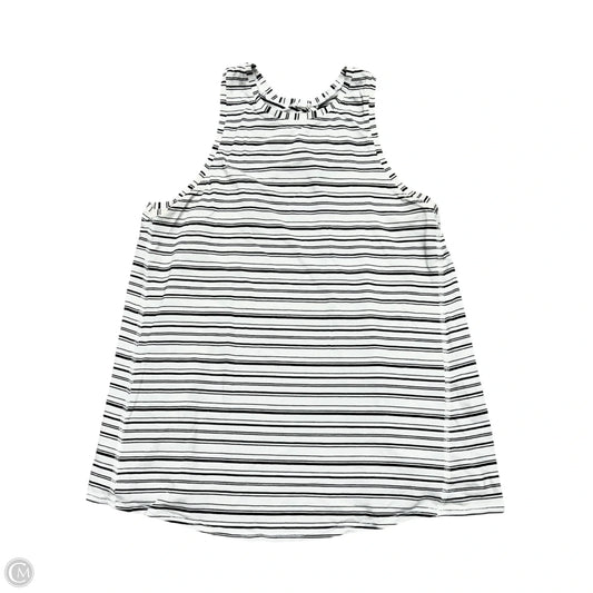 Athletic Tank Top By Lululemon In Striped Pattern, Size: S