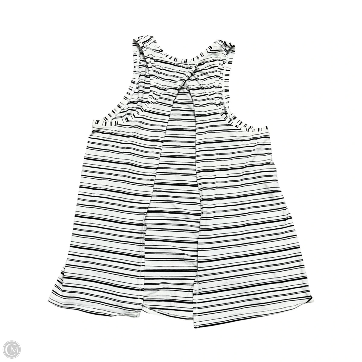 Athletic Tank Top By Lululemon In Striped Pattern, Size: S