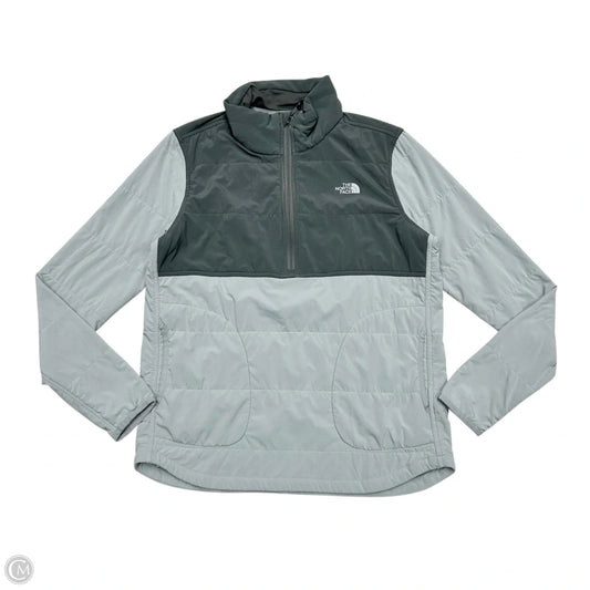 Athletic Jacket By The North Face In Grey, Size: M