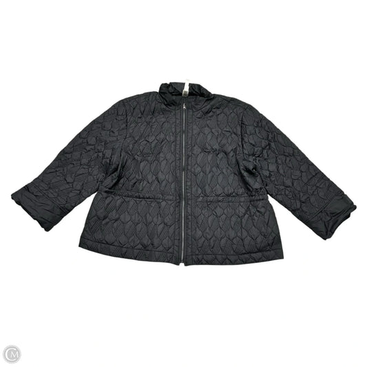 Coat Puffer & Quilted By Mary Wynne In Black, Size: 3x