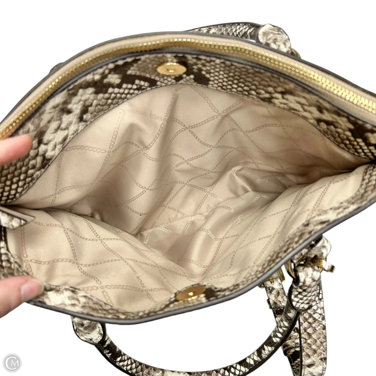 Handbag Designer By Michael By Michael Kors, Size: Medium