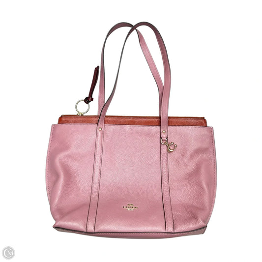 Tote Designer By Coach, Size: Large