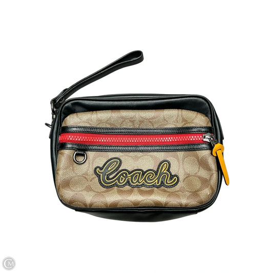 Clutch Designer By Coach, Size: Small