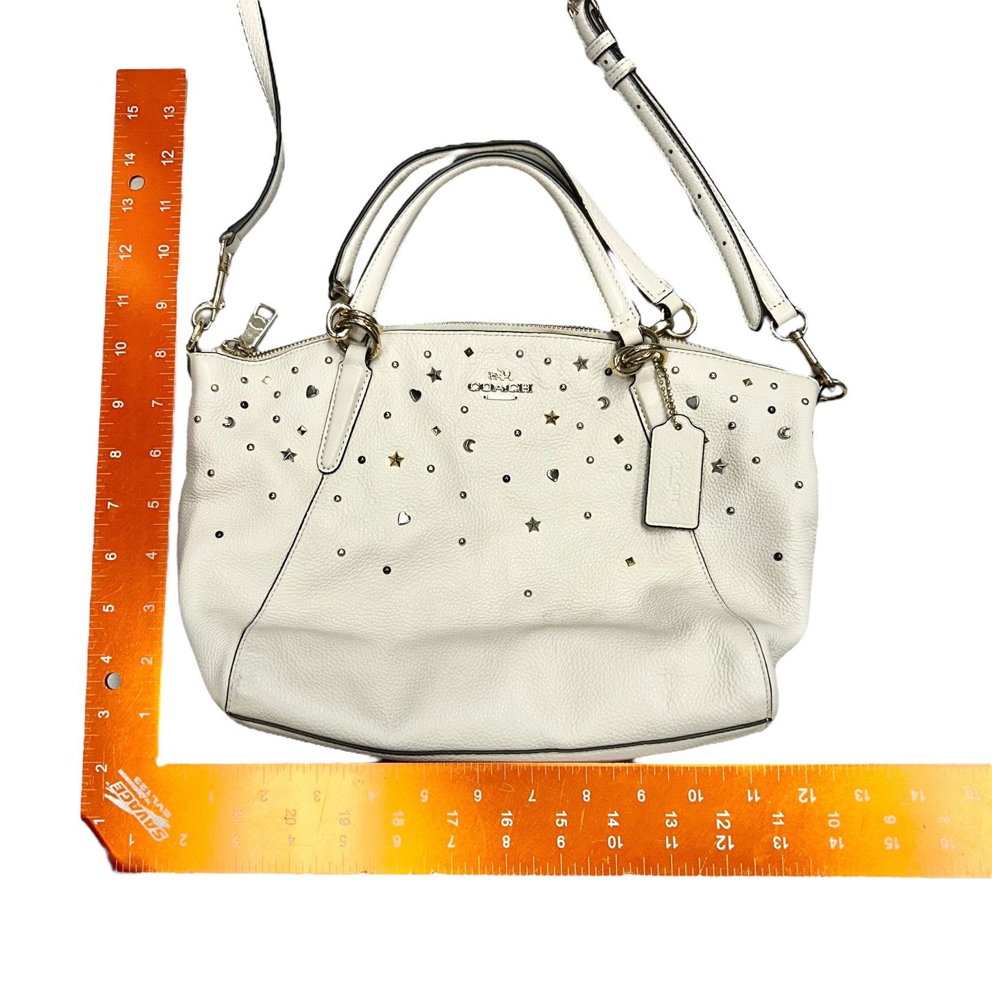 Crossbody Designer By Coach, Size: Medium