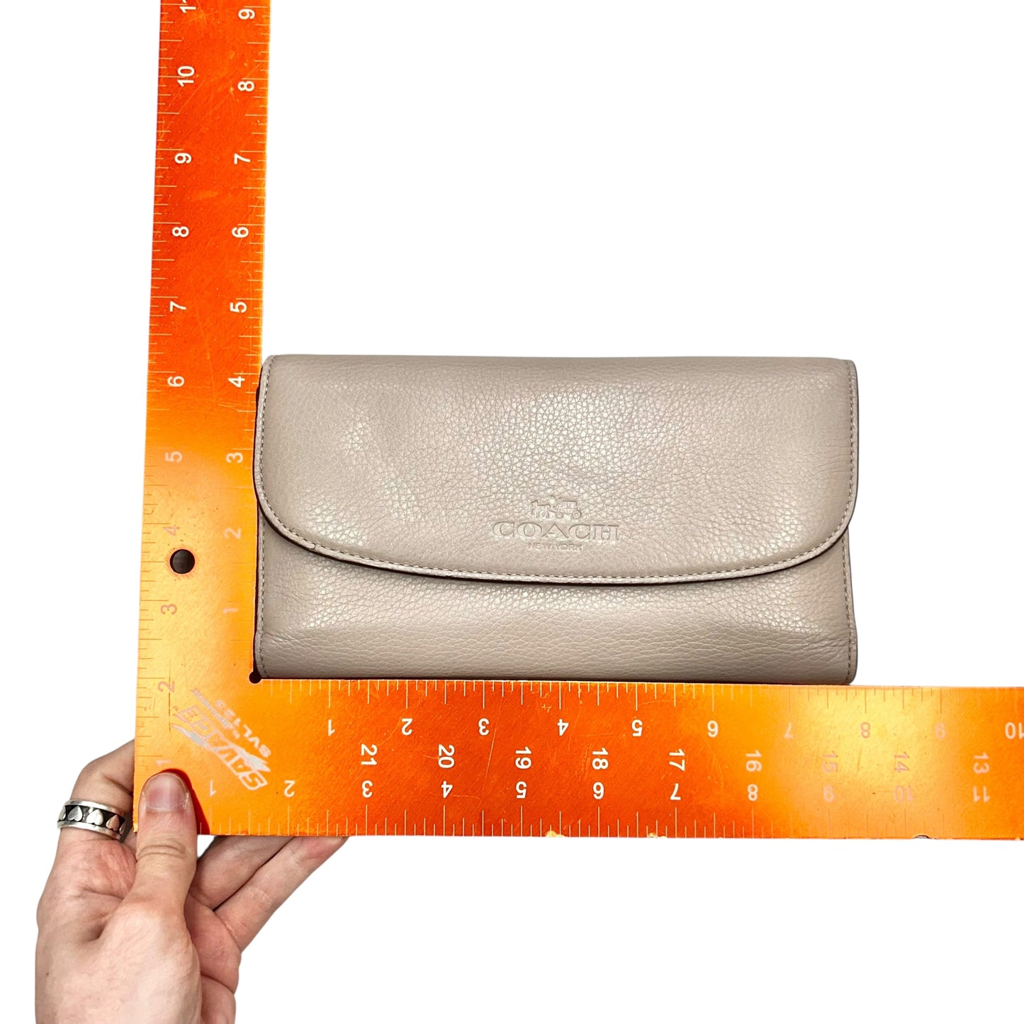Crossbody Designer By Coach, Size: Medium