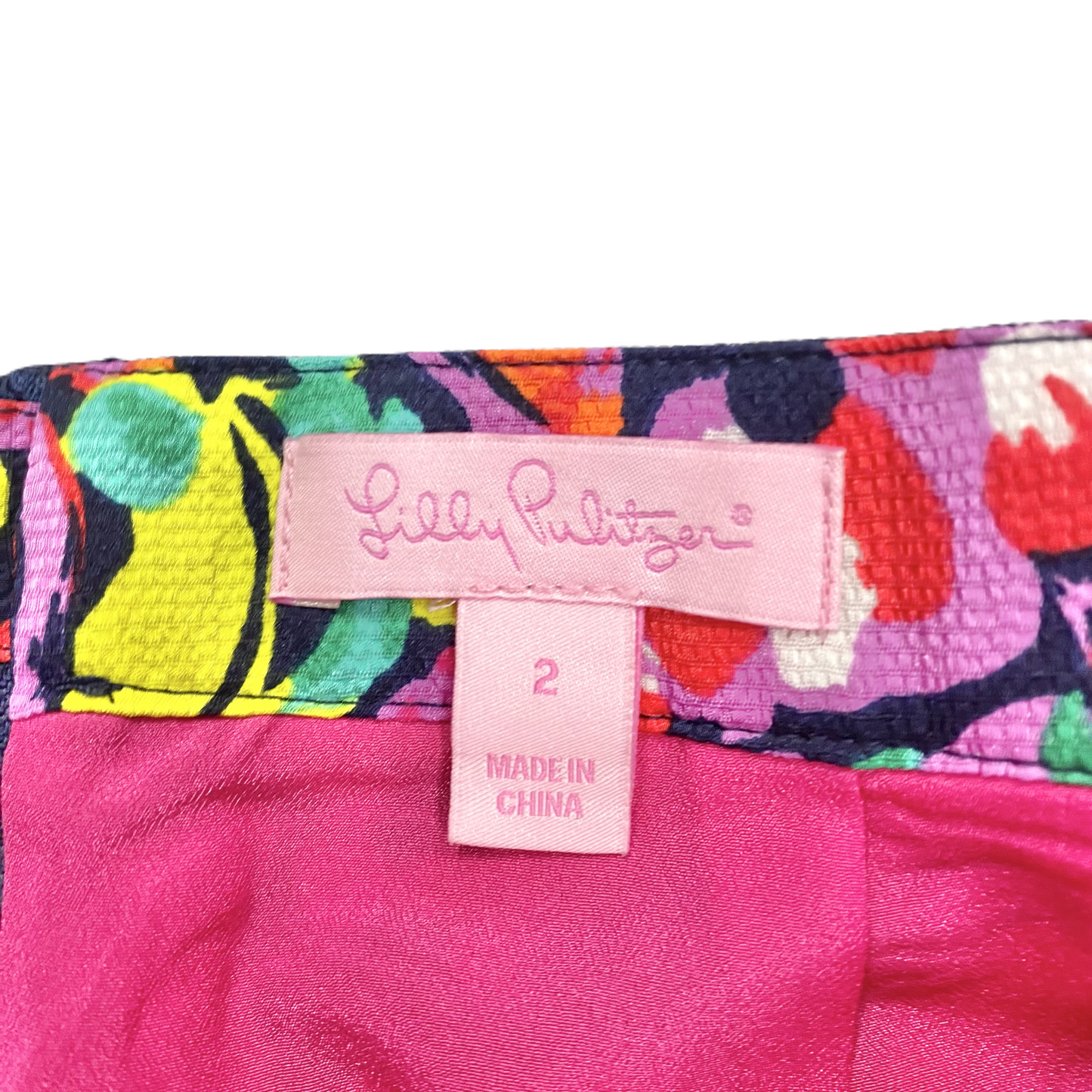 Multi-colored Skirt Mini & Short By Lilly Pulitzer, Size: 2