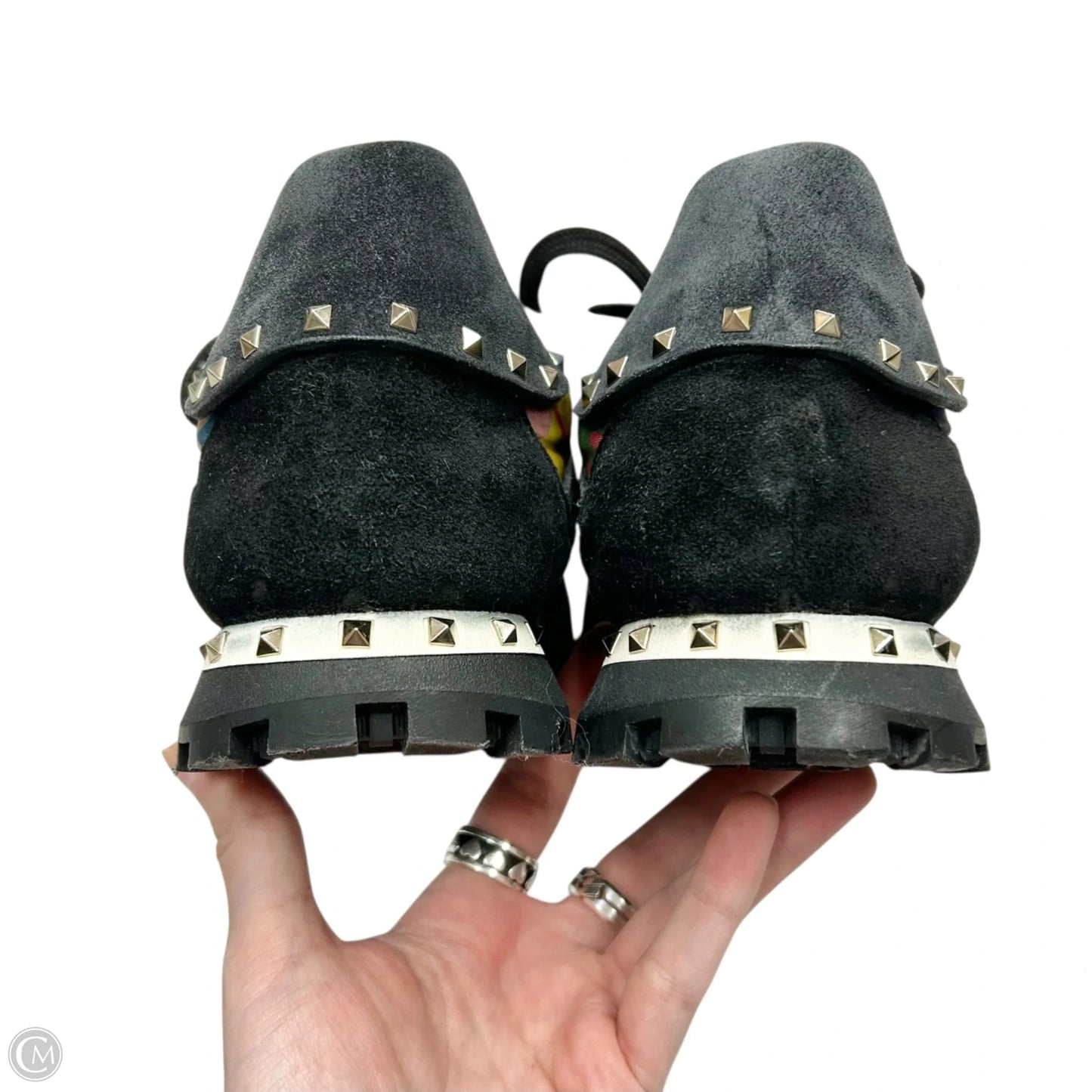 Shoes Luxury Designer By Valentino-garavani In Tropical Print, Size: 11