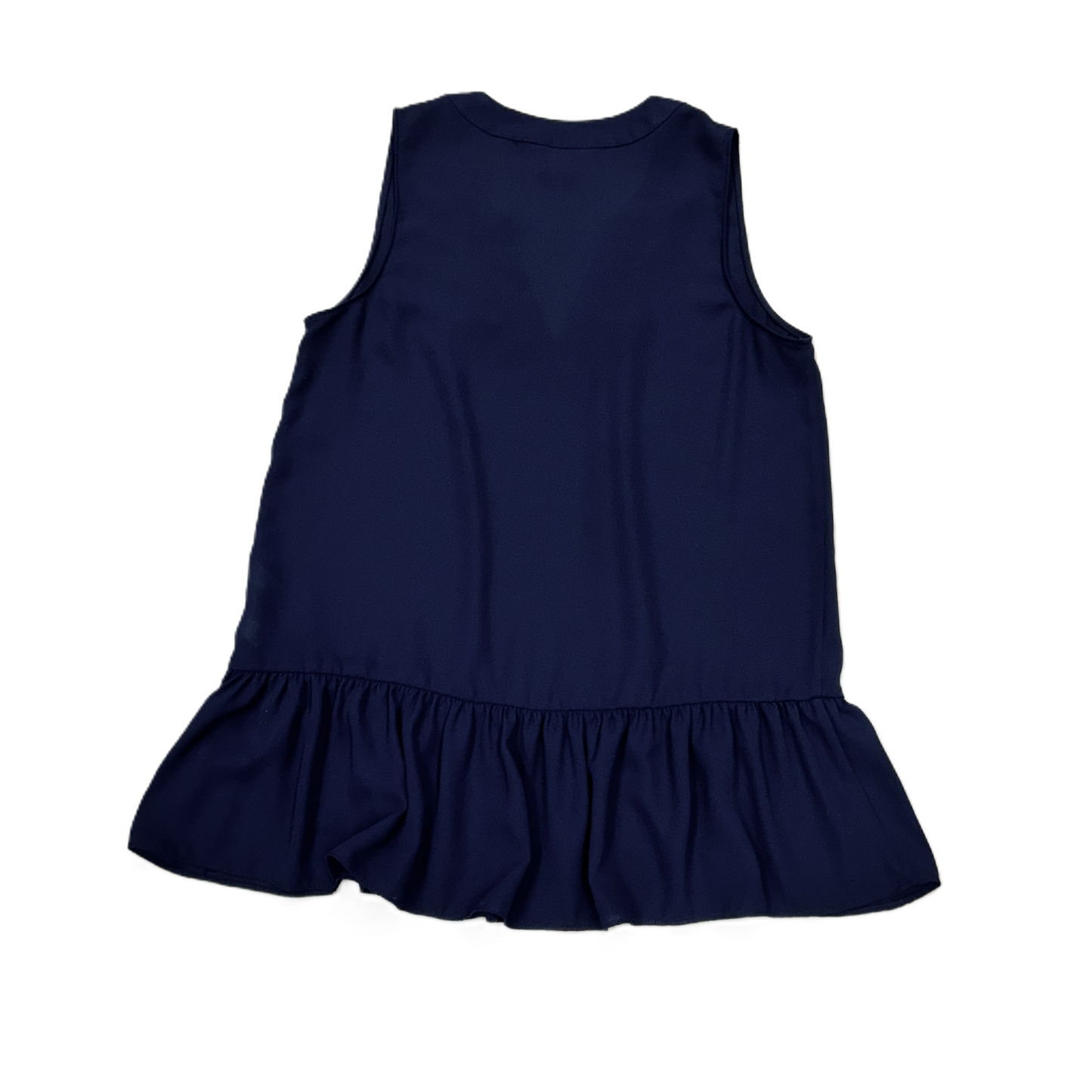 Top Sleeveless Designer By Lilly Pulitzer In Navy, Size: Xxs