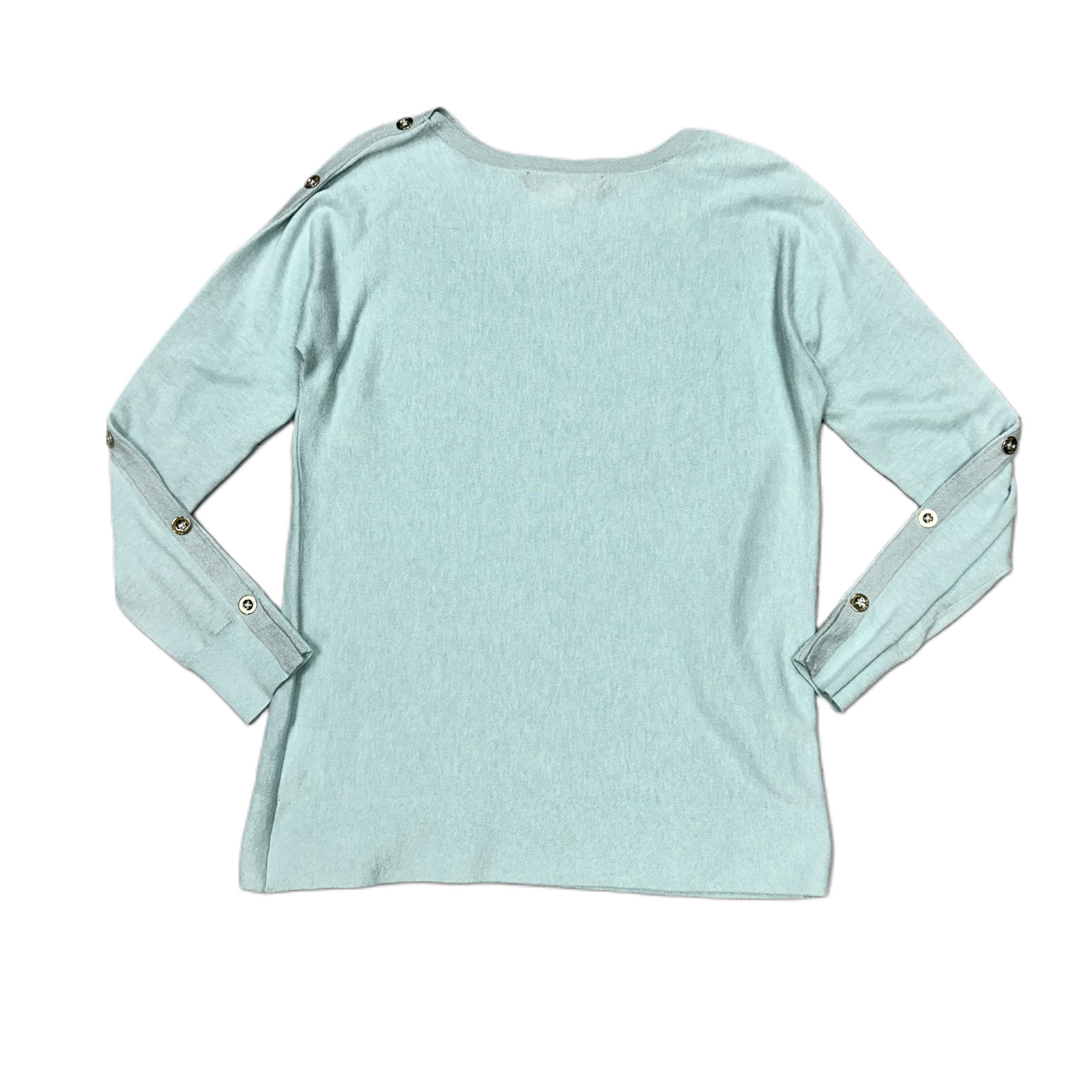 Top Long Sleeve Designer By Lilly Pulitzer In Baby Blue, Size: Xs