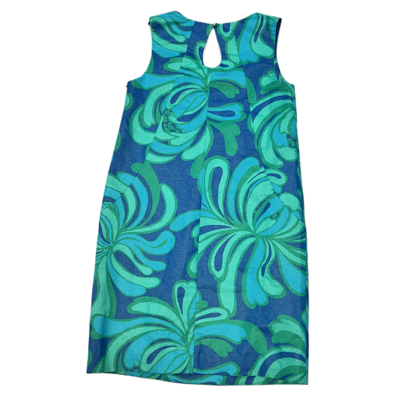 Dress Designer By Lilly Pulitzer In Blue Green, Size: S