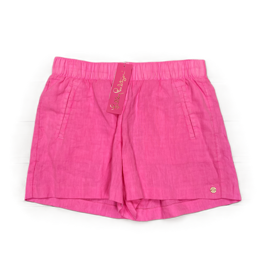 Hot Pink Shorts Designer By Lilly Pulitzer, Size: S