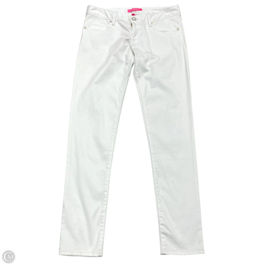 Pants Designer By Lilly Pulitzer In Ivory, Size: 4