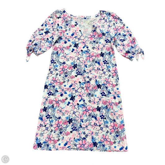 Dress Designer By Lilly Pulitzer In Pink & White, Size: Xxs